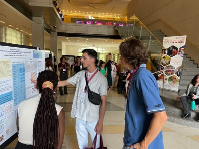 Students at previous summer undergrad research students event