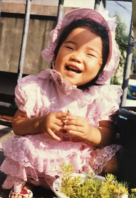 Picture of Nari Kang as a toddler