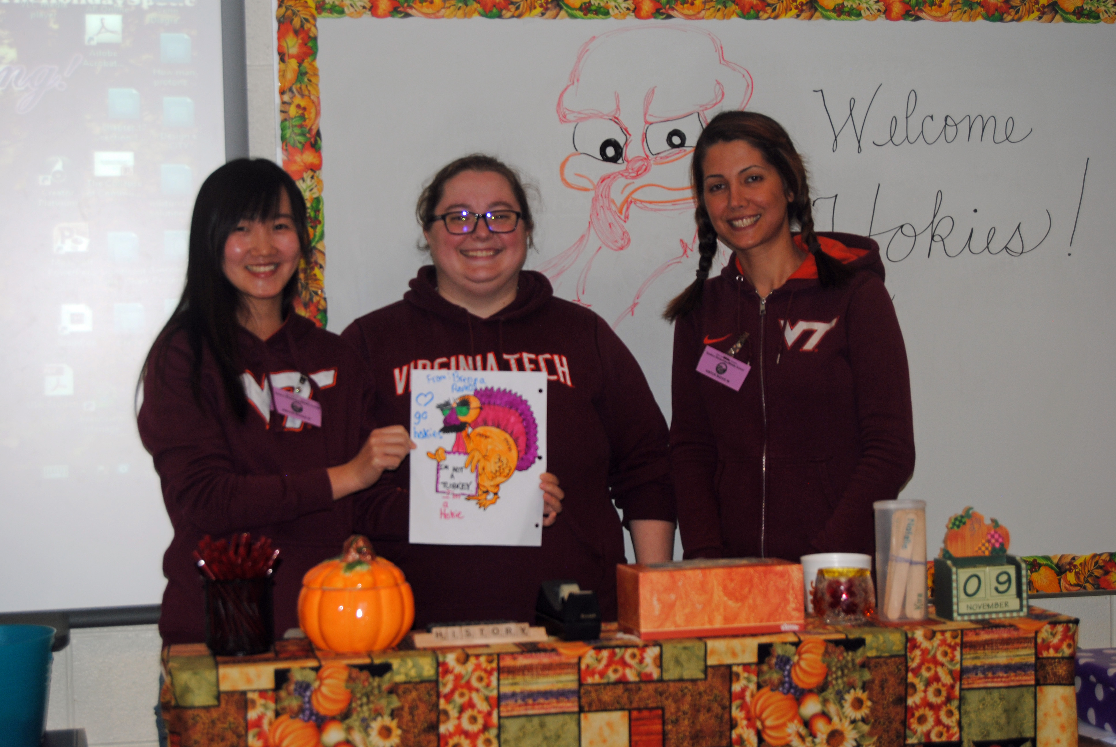 This is a photograph of a group of students